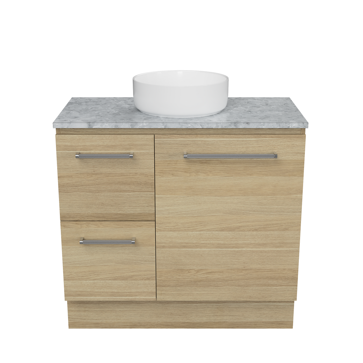 Vanity Floor Standing 900 Centre WG Basin SilkSurface AC Top