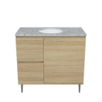 Vanity On Legs 900 Centre WG Basin SilkSurface UC Top