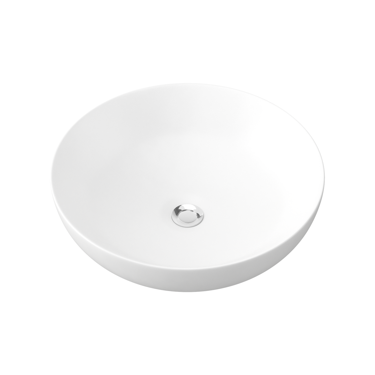 Vessel Basin 400x400 Matte White