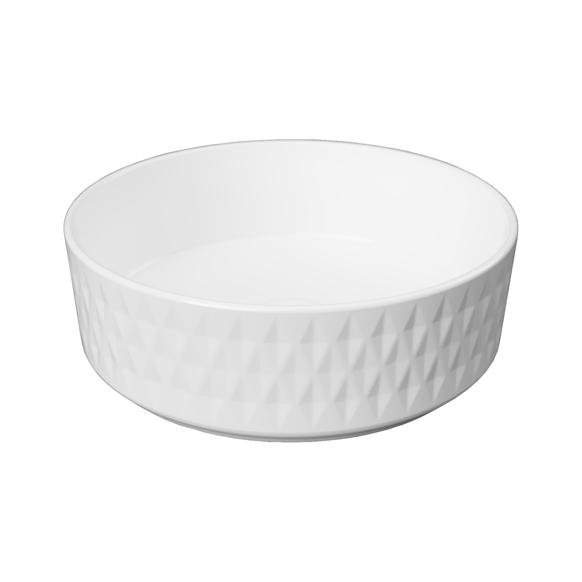 Vessel Basin 360x360 Gloss White