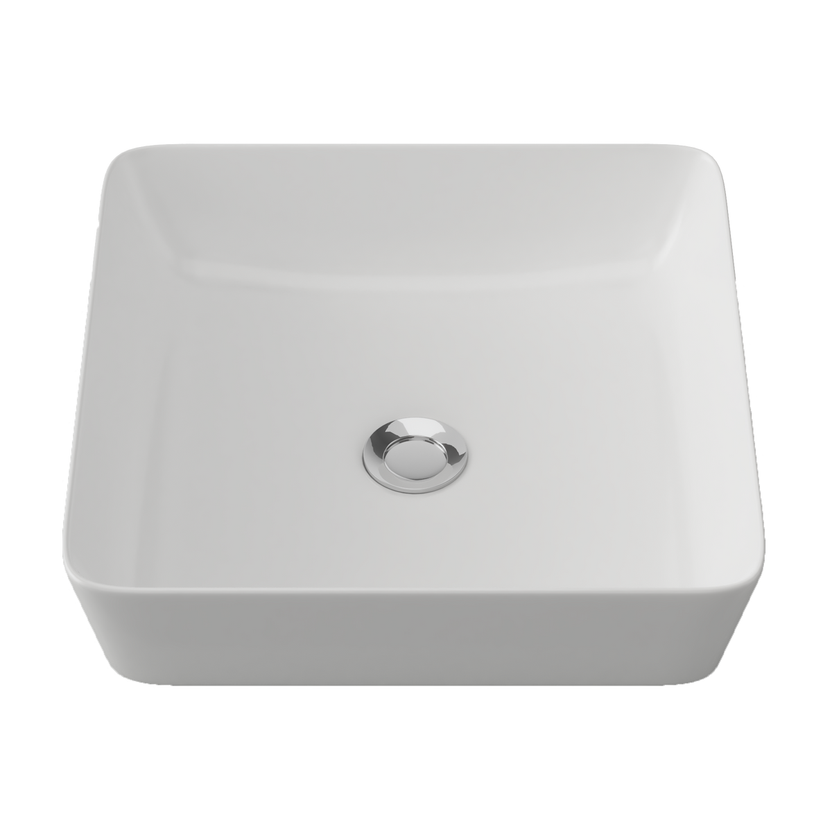 Vessel Basin 400x400 Gloss White