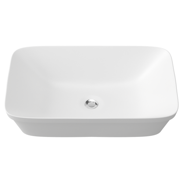 Semi Inset Basin 600x375 Matte White