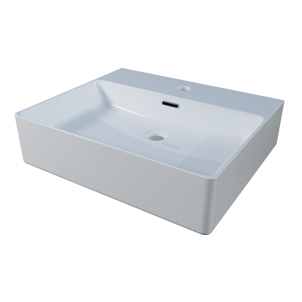 Vessel Basin 500x420 Gloss White