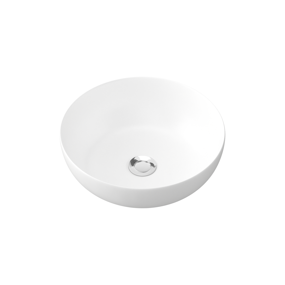 Vessel Basin 320x320 Matte White