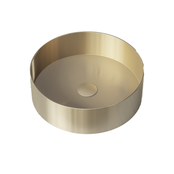 Vessel Basin 360x360 Brushed Gold