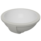 Round Undermount Basin 260x255 Gloss White