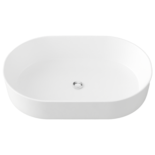Vessel Basin 550x360 Matte White