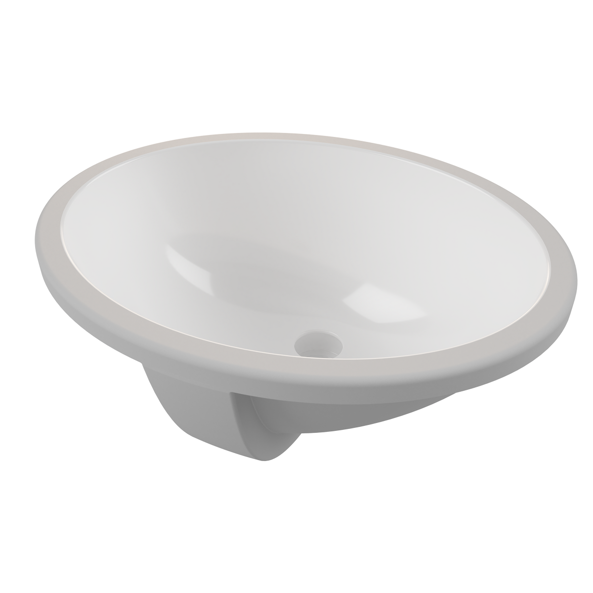 Undermount Basin 420x340 Gloss White