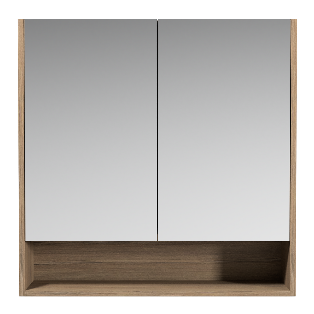 Shaving Cabinet 750 Double Door Platinum Collection