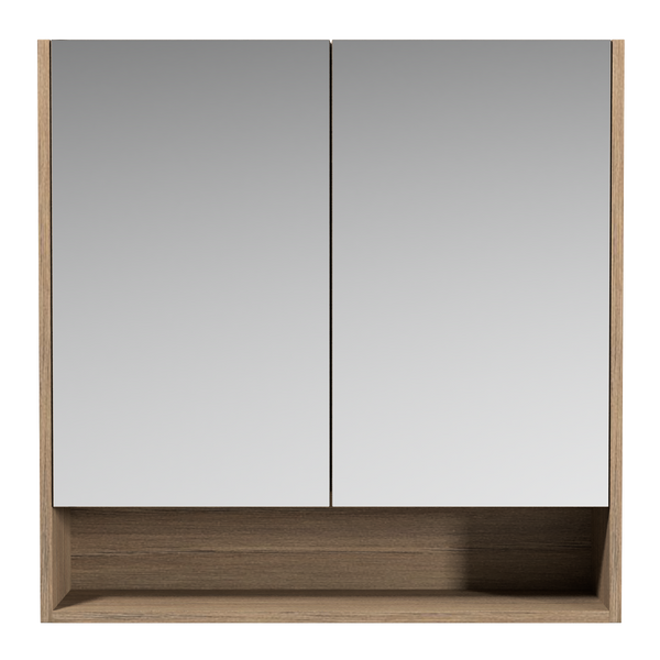Shaving Cabinet 750 Double Door Platinum Collection