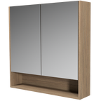 Shaving Cabinet 750 Double Door Platinum Collection