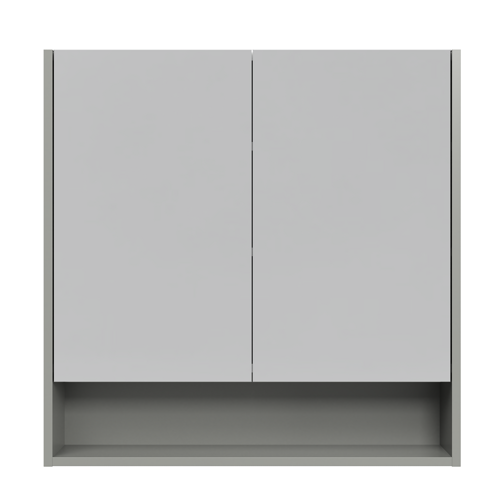 Shaving Cabinet 750 Double Door Platinum Collection
