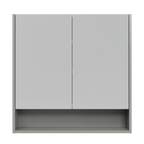 Shaving Cabinet 750 Double Door Platinum Collection