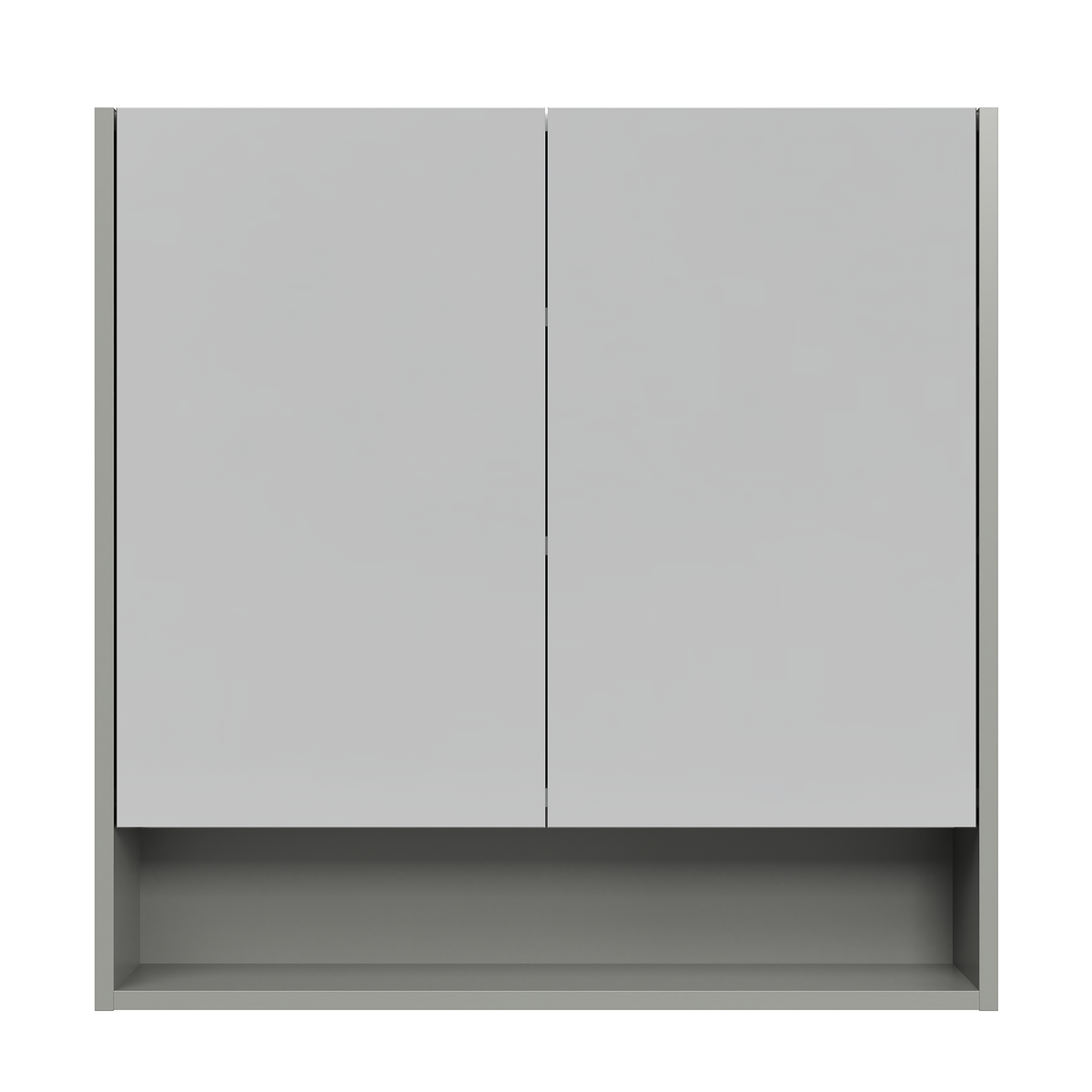 Shaving Cabinet 750 Double Door Platinum Collection