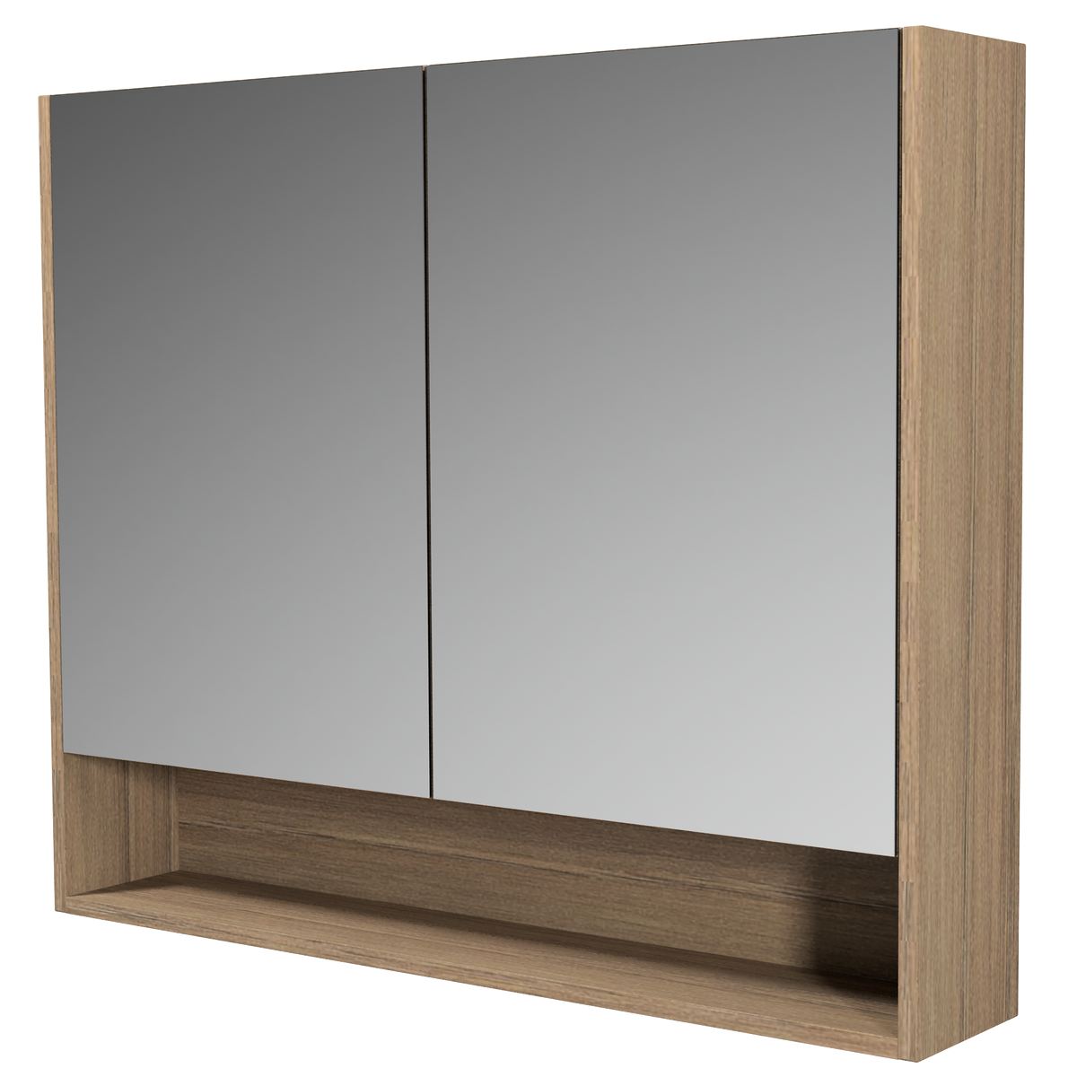 Shaving Cabinet 900 Double Door Gold Collection