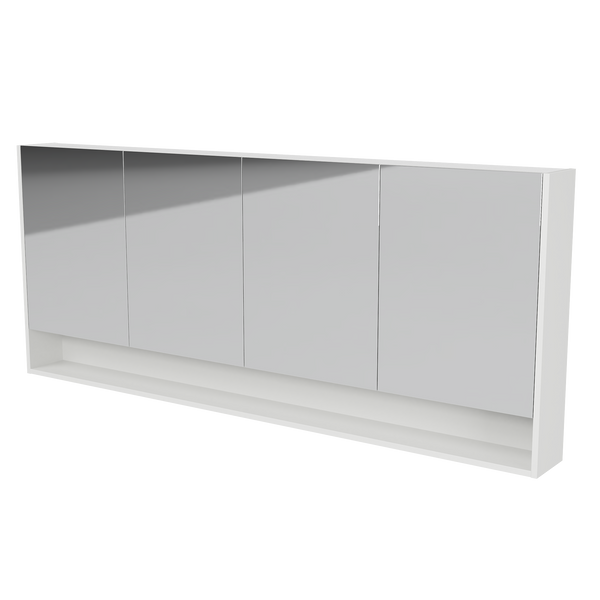 Shaving Cabinet 1800 Four Door Platinum Collection