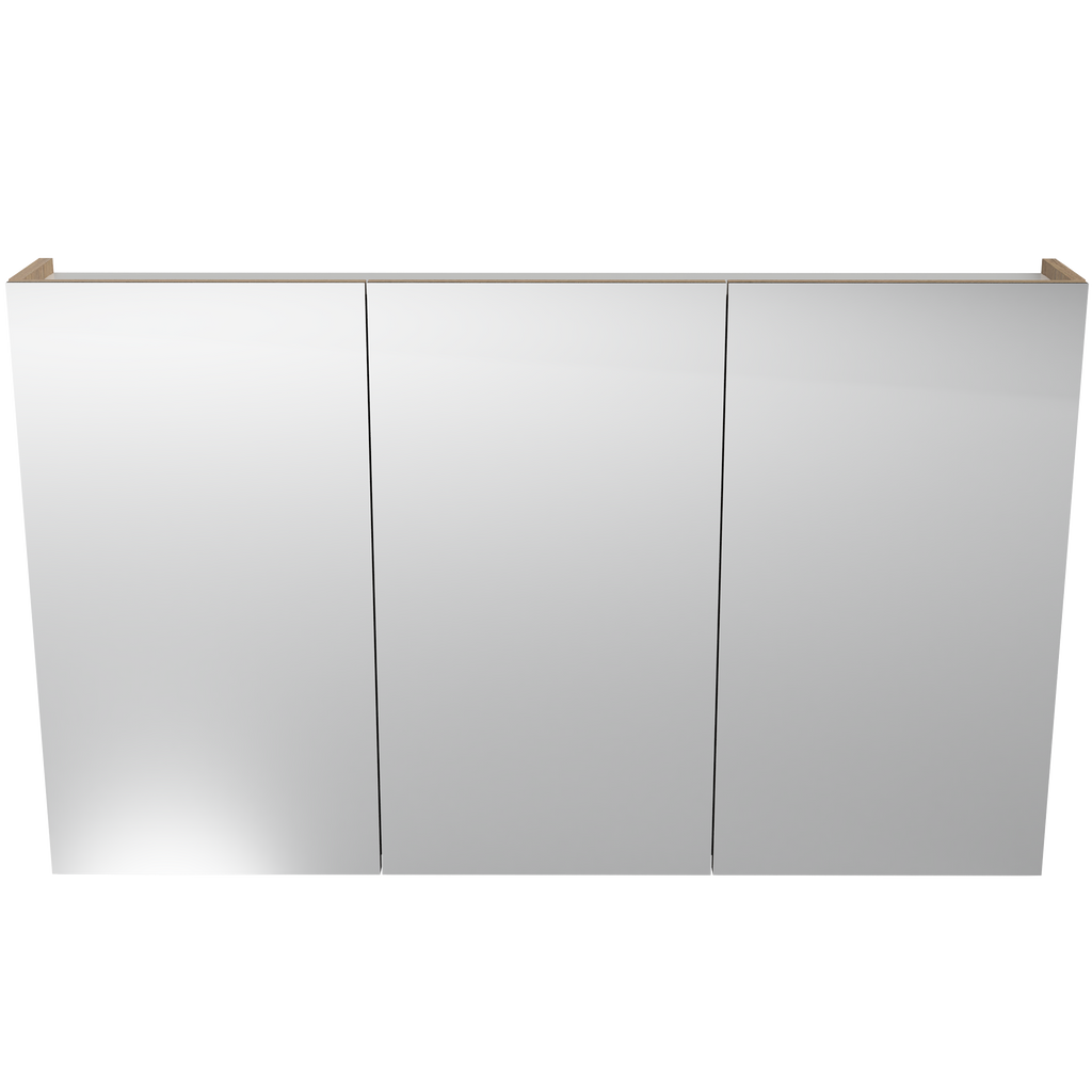 Shaving Cabinet 1200 Three Door Gold Collection