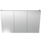 Shaving Cabinet 1200 Three Door Gold Collection