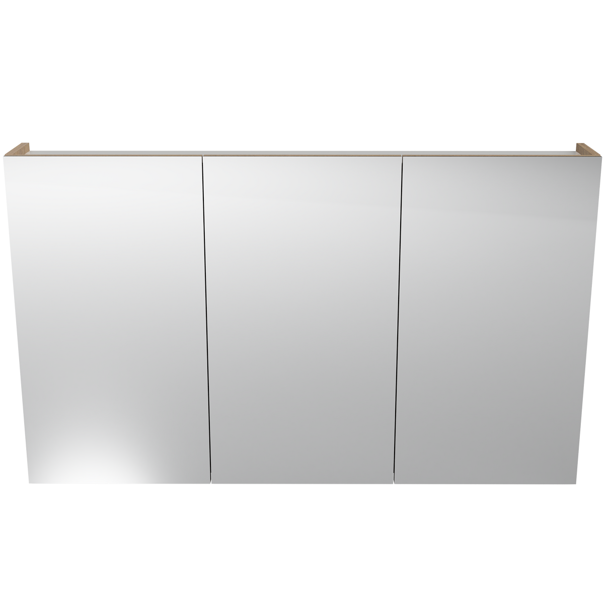 Shaving Cabinet 1200 Three Door Gold Collection