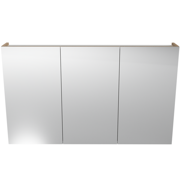 Shaving Cabinet 1200 Three Door Gold Collection