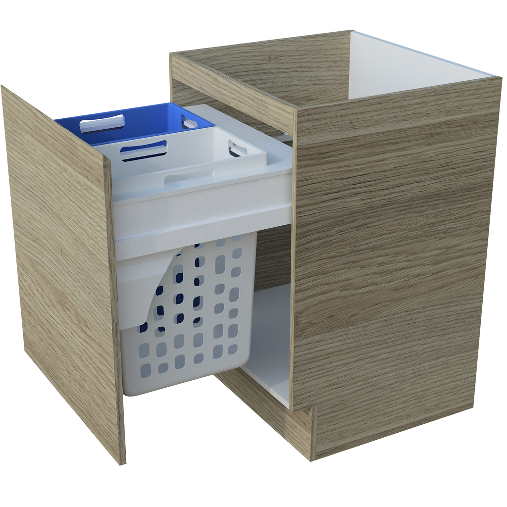 600 Base Unit Laundry Basket Drawer