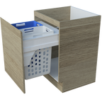 600 Base Unit Laundry Basket Drawer