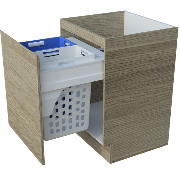 600 Base Unit Laundry Basket Drawer