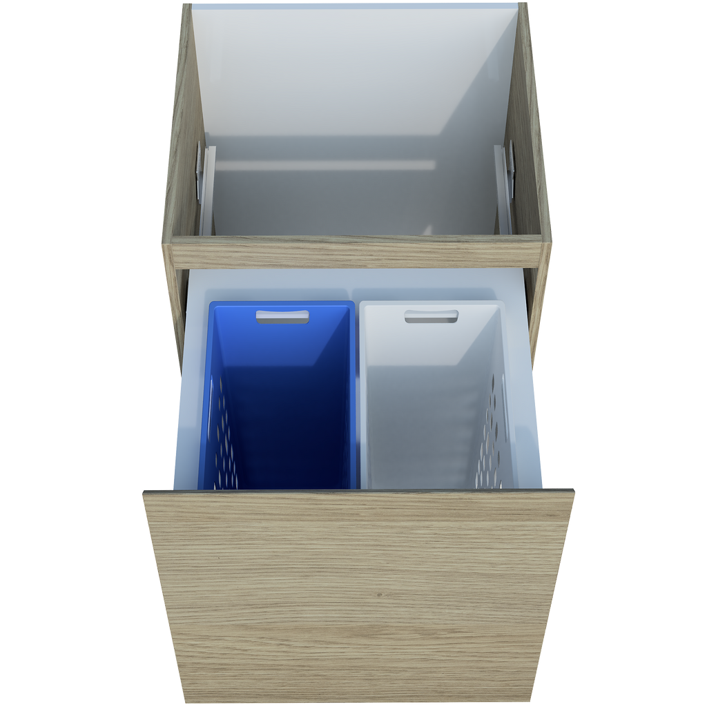 600 Base Unit Laundry Basket Drawer