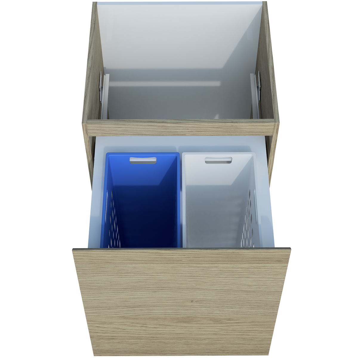 600 Base Unit Laundry Basket Drawer