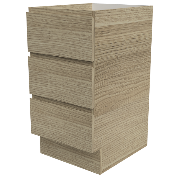 Cabinet 450 Base Unit 3 Drawers