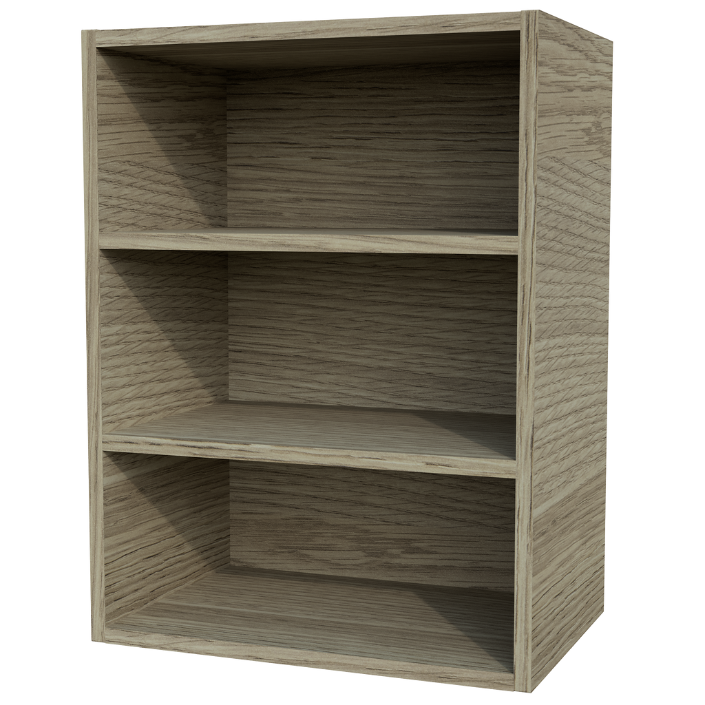 Cabinet 450 Overhead Open Three Shelf Unit