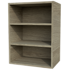 Cabinet 450 Overhead Open Three Shelf Unit