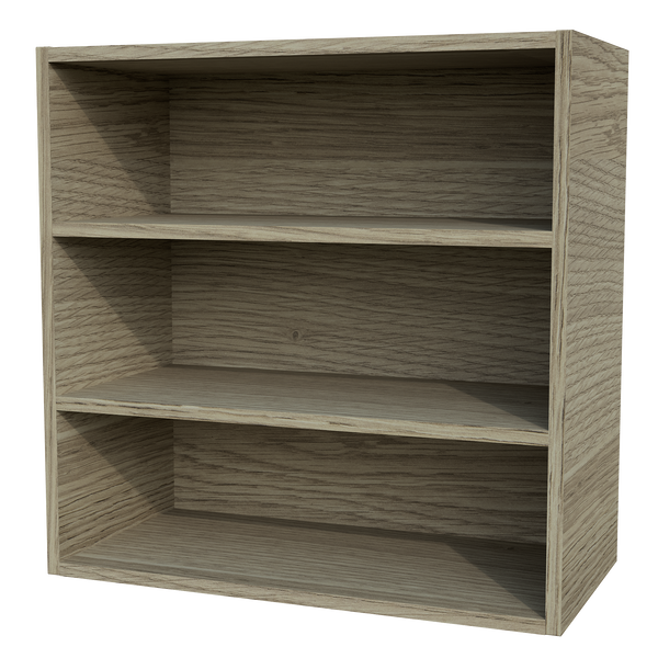 Cabinet 600 Overhead Open Three Shelf Unit