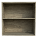 Cabinet 600 Overhead Open Two Shelf Unit