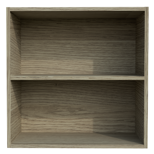 Cabinet 600 Overhead Open Two Shelf Unit