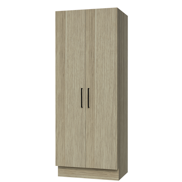Cabinet 800 Tall Broom Unit 2 Doors With Divider
