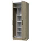 Cabinet 800 Tall Broom Unit 2 Doors With Divider