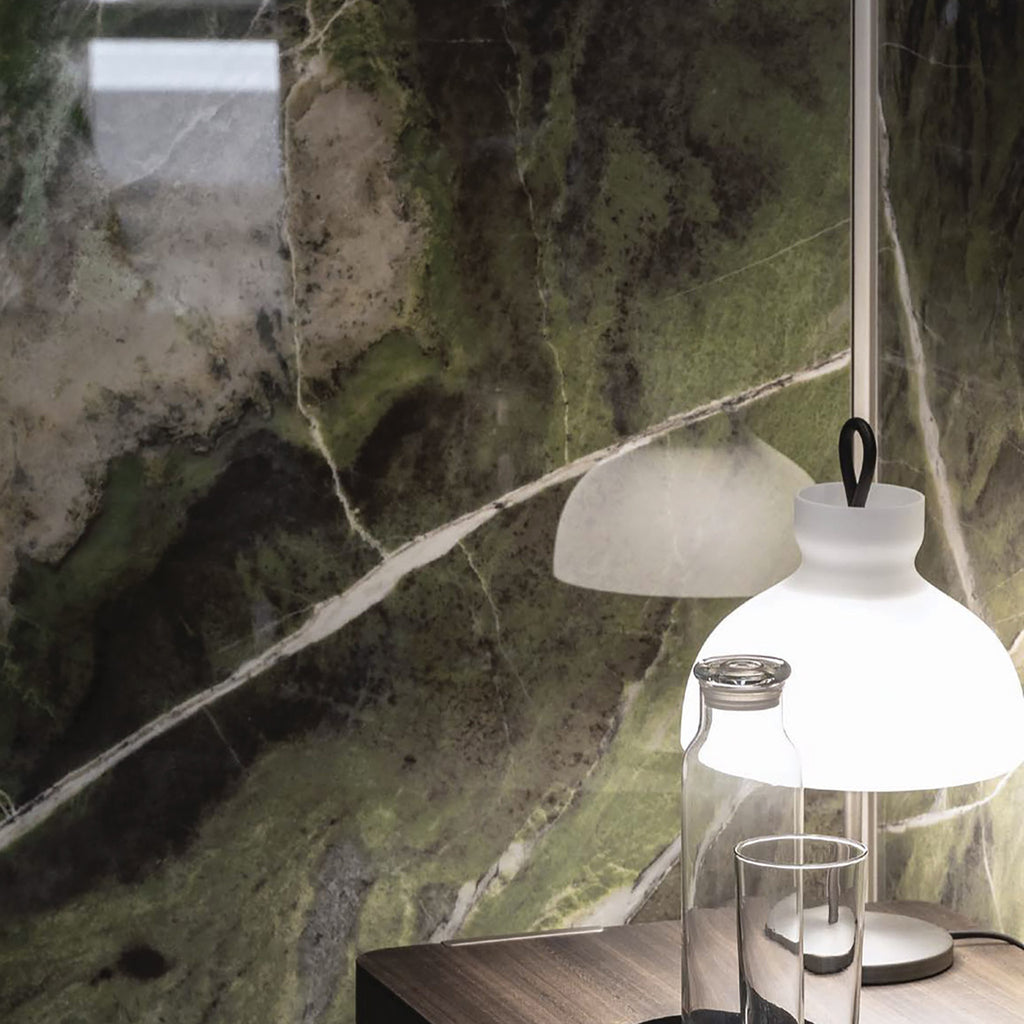 Marble Emerald Polished Tile - lifestyle view