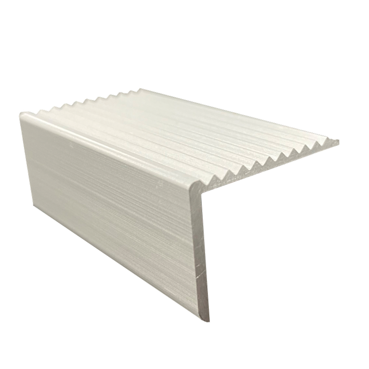 Stair Nosing Aluminium Self Adhesive Matt Silver 30 x 3300mm