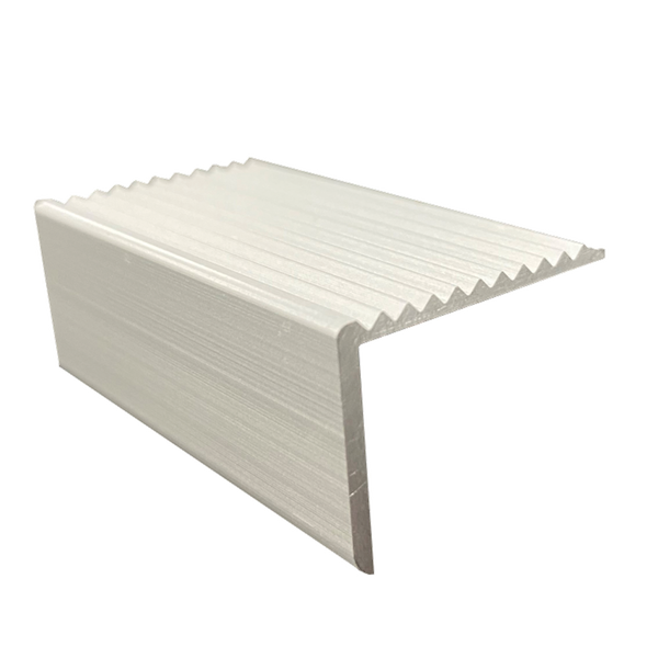 Stair Nosing Aluminium Self Adhesive Matt Silver 30 x 3300mm