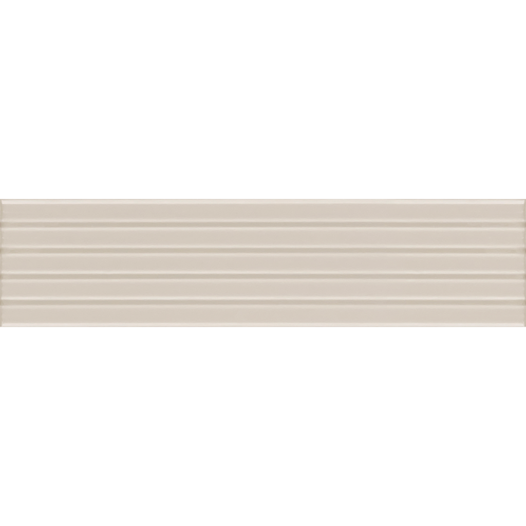 Imagination-Wave Wave Shell Embossed Satin Tile