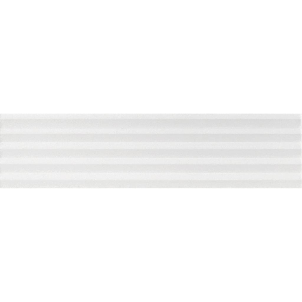 Imagination-Peak Peak White Embossed Satin Tile