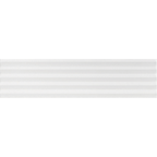 Imagination-Peak Peak White Embossed Satin Tile