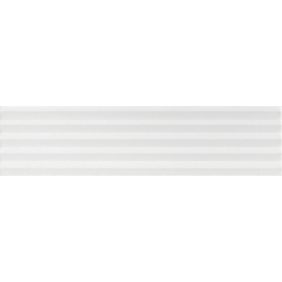 Peak White Embossed Satin Tile Sample