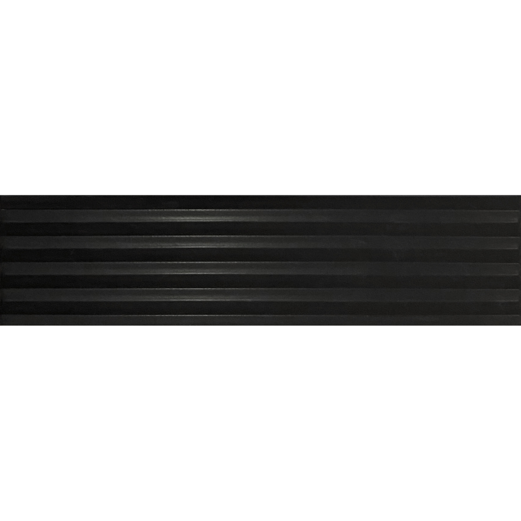 Imagination-Peak Peak Night Black Embossed Satin Tile