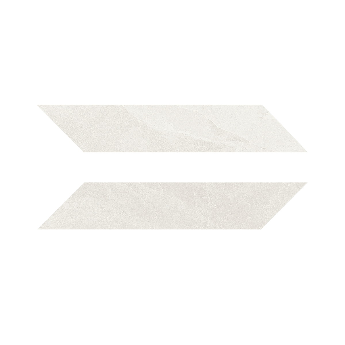 Slate White Chevron Textured (6 Pair L&R)