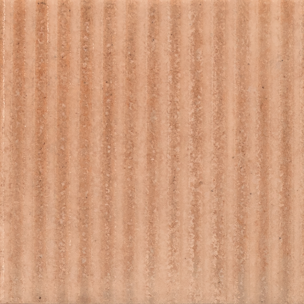 Raku-Line Line Nude Structured HiLite Matt Tile