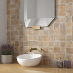 Line Sand Structured HiLite Matt Tile - lifestyle view