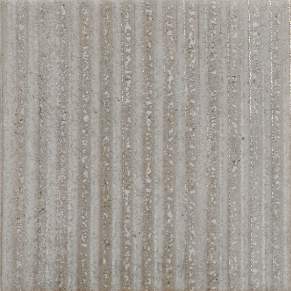 Raku-Line Line Smoke Structured HiLite Matt Tile