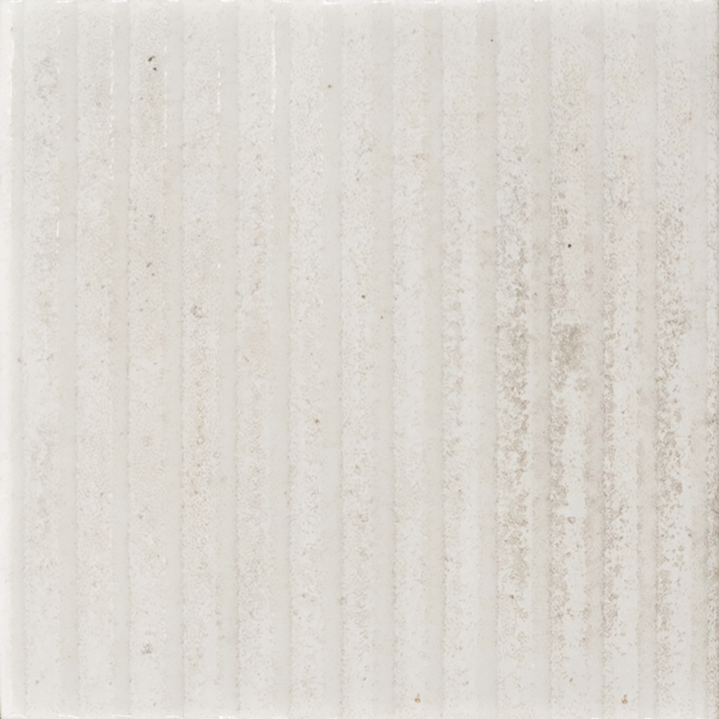 Line Whte Structured HiLite Matt Tile